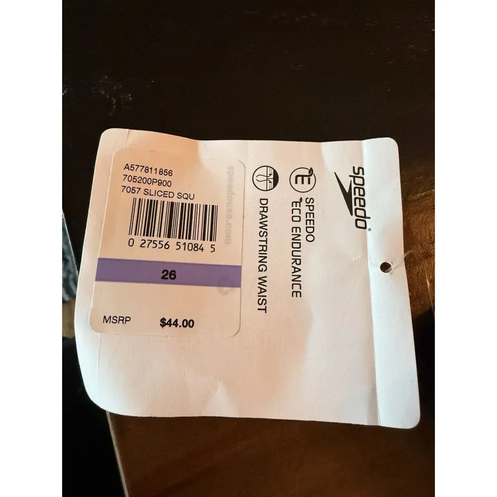 Speedo Endurance+ Swim Briefs Size 26 Multi Colored  NWT MSRP $44.00